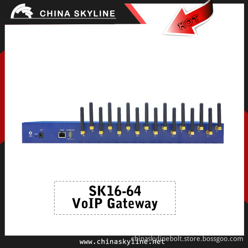 SK 16 Ports gsm voip gateway